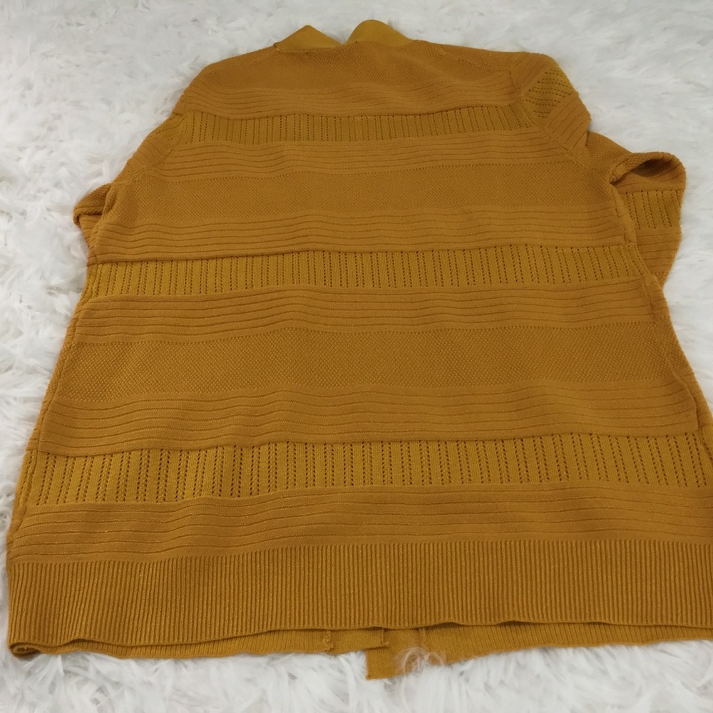 Ava Paige - Yellow open front cardigan - Picture 7 of 10